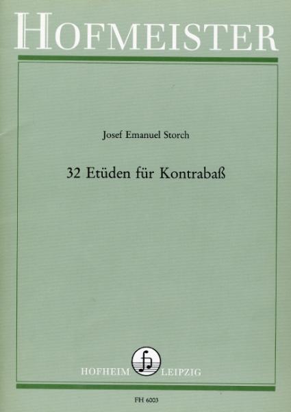 Storch Josef Emanuel: 32 Etüden