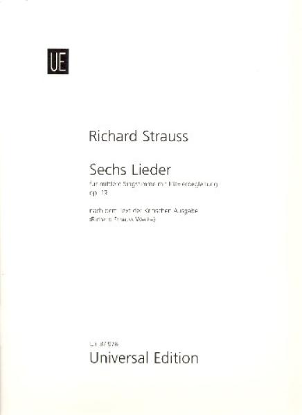 Strauss Richard: 6 Lieder op 19