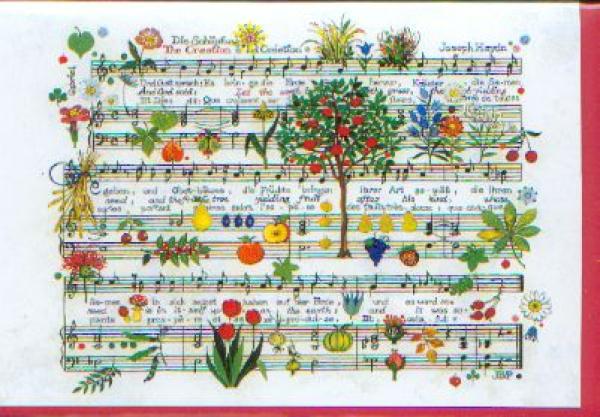 Kunst-Postkarte: Haydns Schöpfung IV