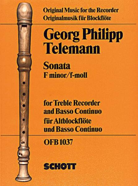 Telemann Georg Philipp: Sonate f-moll