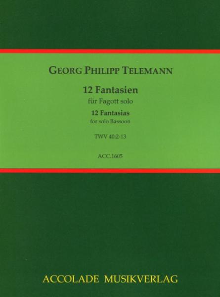 Telemann, Georg Philipp: 12 Fantasien