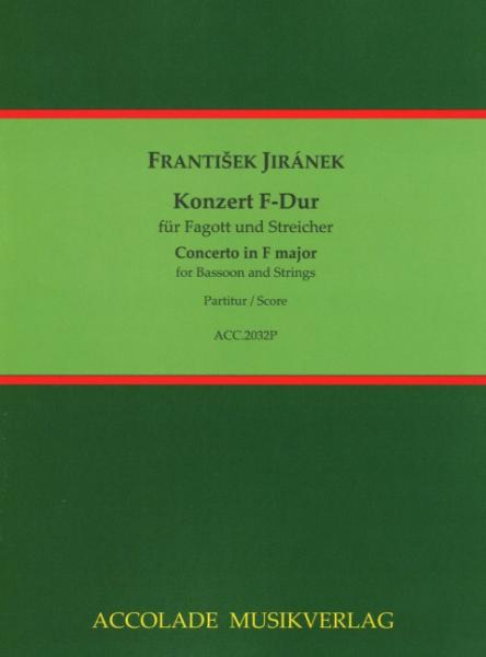 Jiranek, Frantisek: Fagottkonzert F-Dur