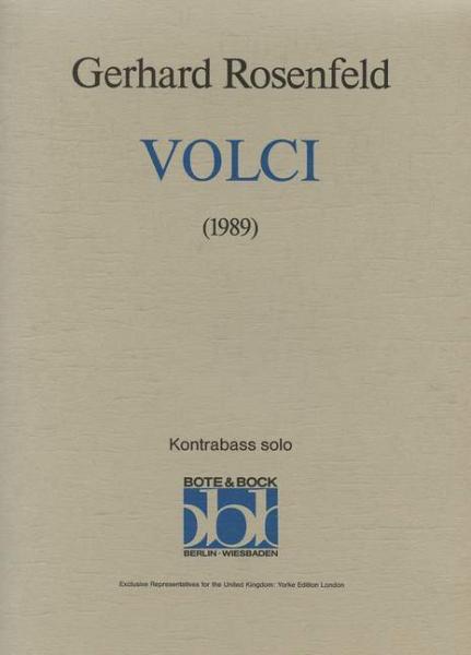 Rosenfeld, Gerhard: Volci