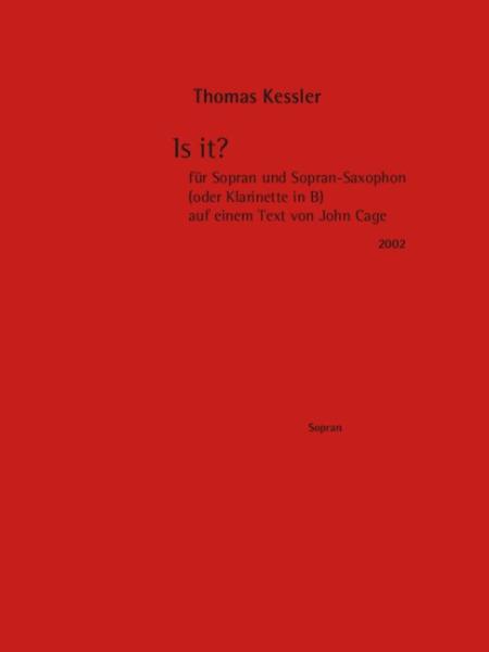 Kessler, Thomas: Is it?