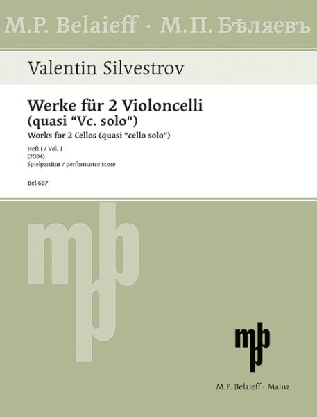 Silvestrov Valentin: Werke 1