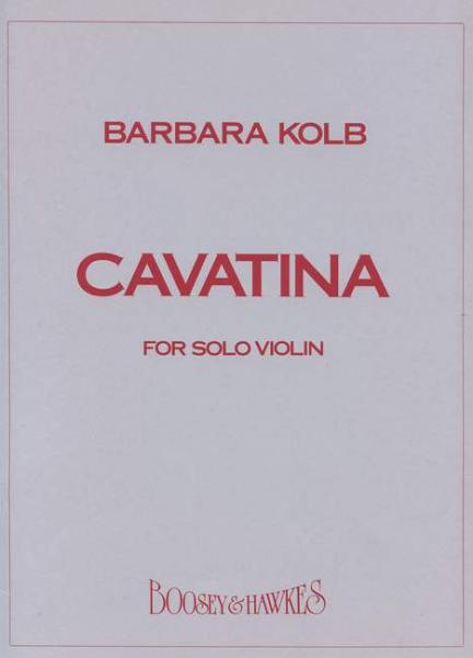 Kolb, Barbara: Cavatina