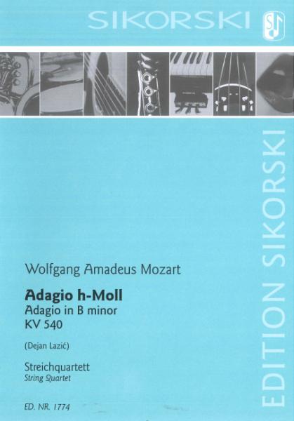 Mozart, Wolfgang Amadeus: Adagio h-Moll