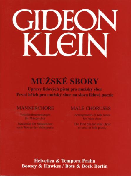 Klein Gideon: Männerchöre
