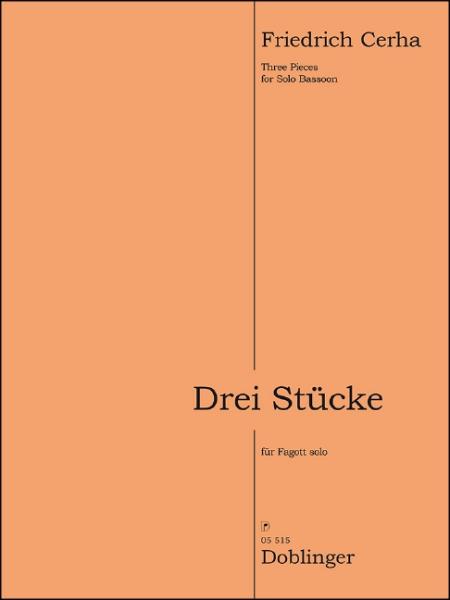 Cerha, Friedrich: Drei Stücke