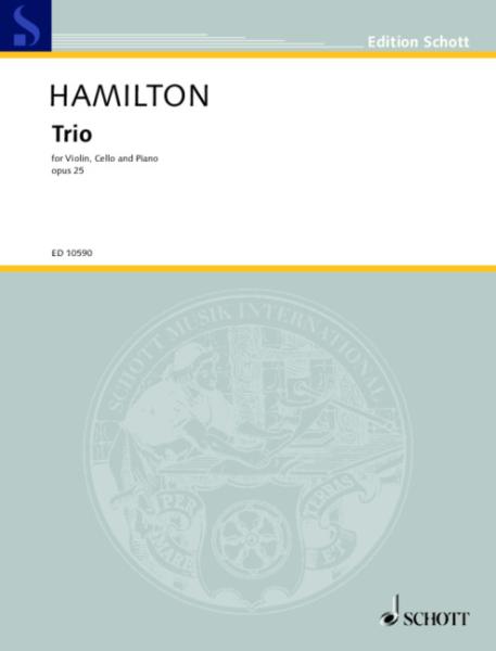 Hamilton, Iain: Trio op. 25