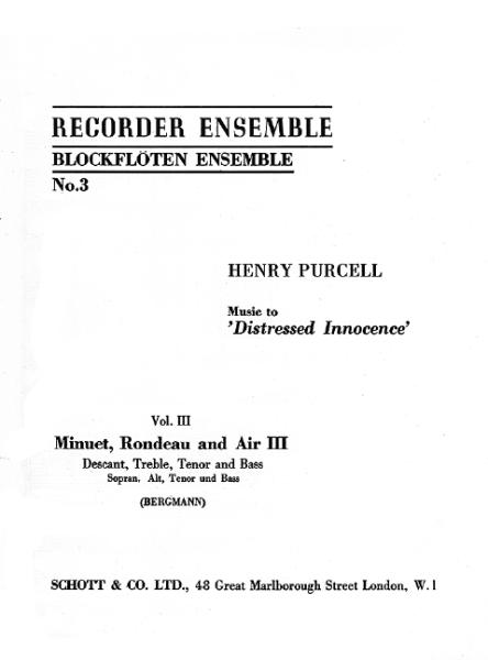 Purcell Henry: Distressed innocence 3