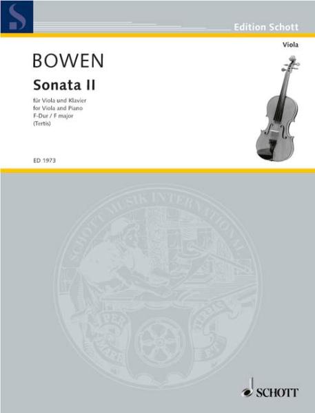Bowen York: Sonate 2 F-Dur