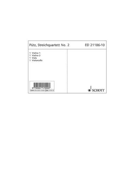Pütz, Eduard: Streichquartett No. 2