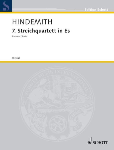 Hindemith Paul: Quartett 7