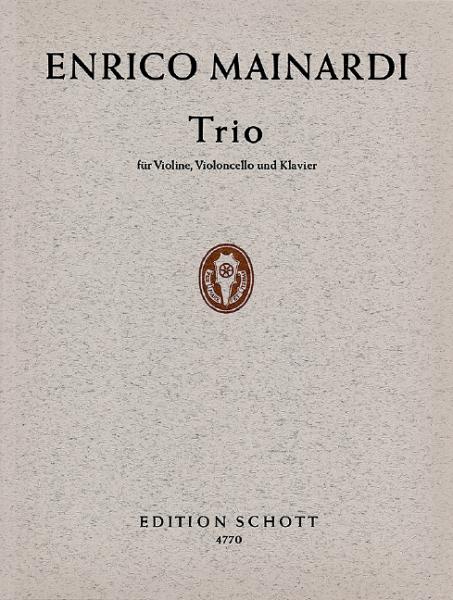 Mainardi Enrico: Klaviertrio (1954)