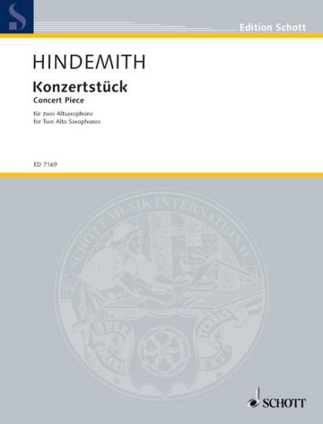 Hindemith Paul: Konzertstück (1933)