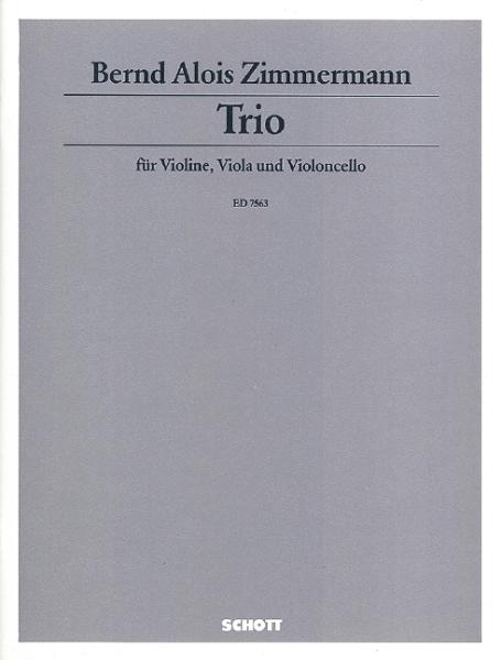 Zimmermann Bernd Alois: Trio (1944)