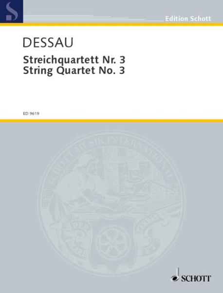 Dessau Paul: Quartett 3