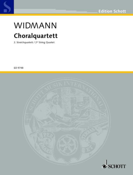 Widmann Jörg: Choralquartett - Quartett 2
