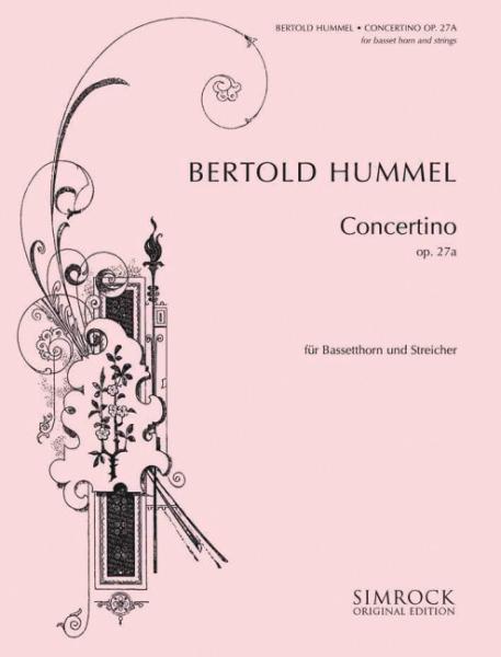 Hummel Bertold: Concertino op 27a