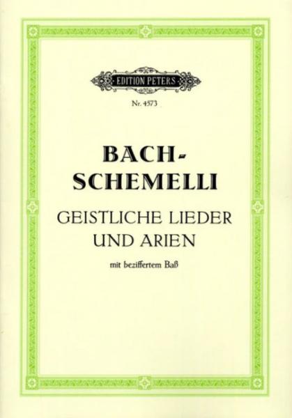 Bach J: 69 geistliche Lieder und Arien