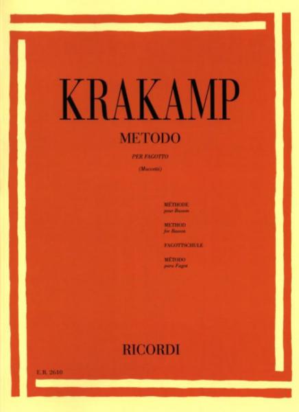 Krakamp, Emanuele: Fagottschule