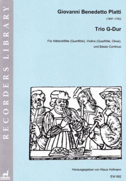 Platti, Giovanni Benedetto: Trio G-Dur