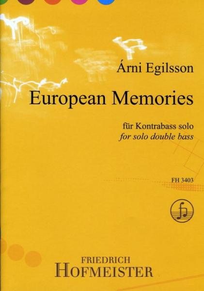 Egilsson, Arni: European Memories