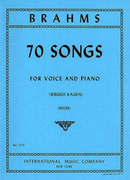 Brahms Johannes: 70 Lieder