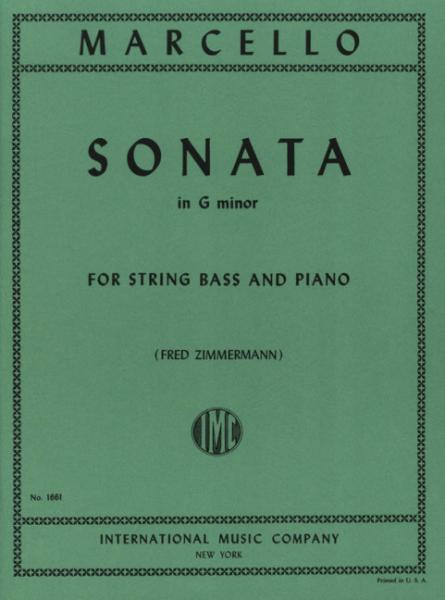 Marcello Benedetto: Sonate g-moll