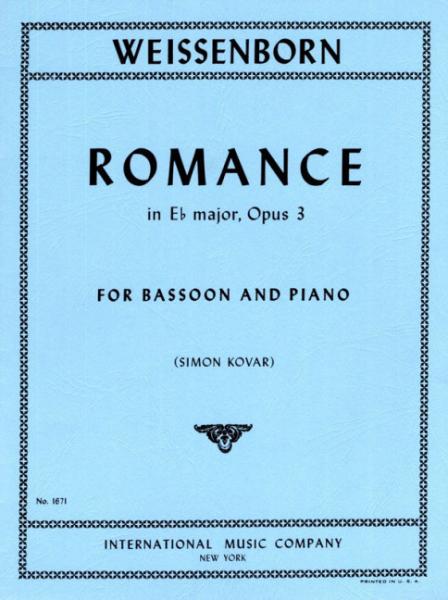 Weissenborn Julius: Romanze Es-Dur op 3