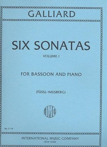 Galliard Johann Ernst: 6 Sonaten 1