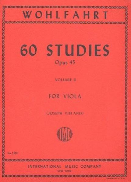 Wohlfahrt Franz: 60 Etüden 2 op 45