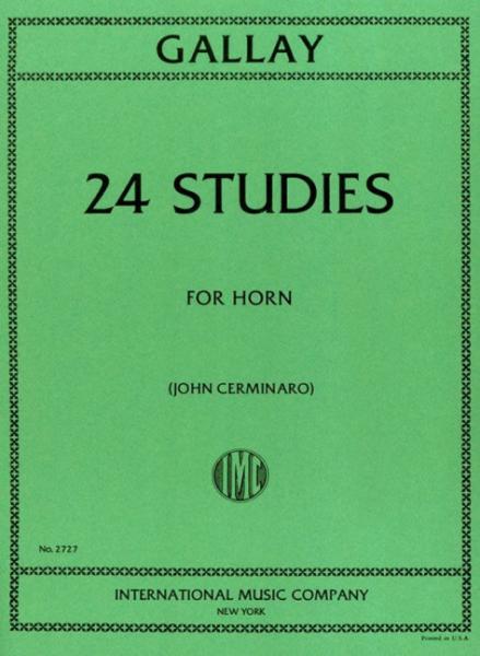 Gallay Jacques Francois: 24 Etüden