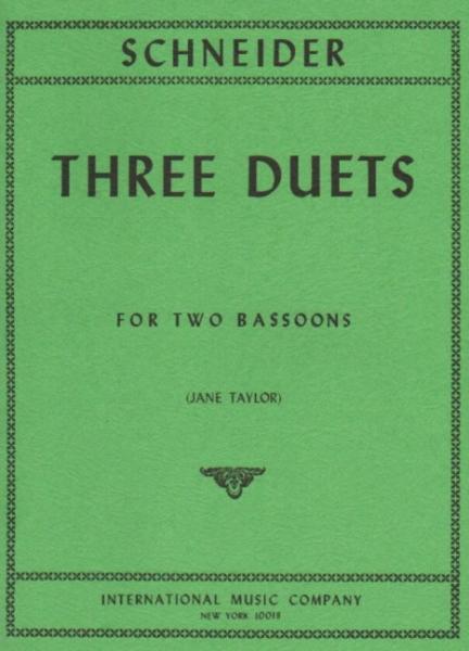 Schneider, Georg Abraham: Three Duets