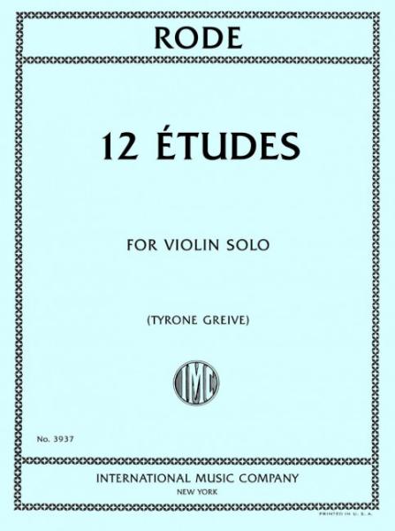 Rode, Pierre: 12 Etudes