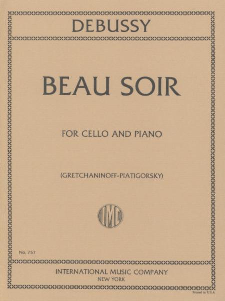 Debussy Claude: Beau soir