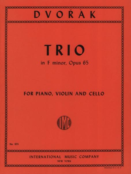 Dvorak Antonin: Trio f-moll op 65