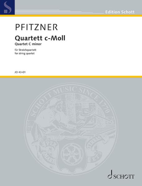 Pfitzner Hans: Quartett c-moll op 50