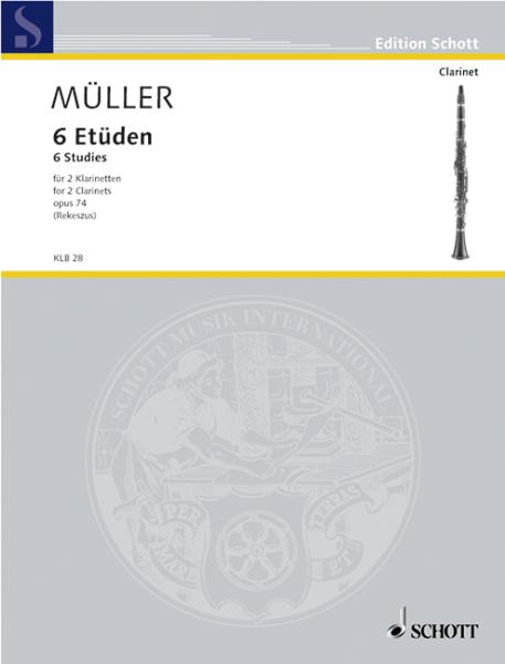 Müller Iwan: 6 Etüden op 74