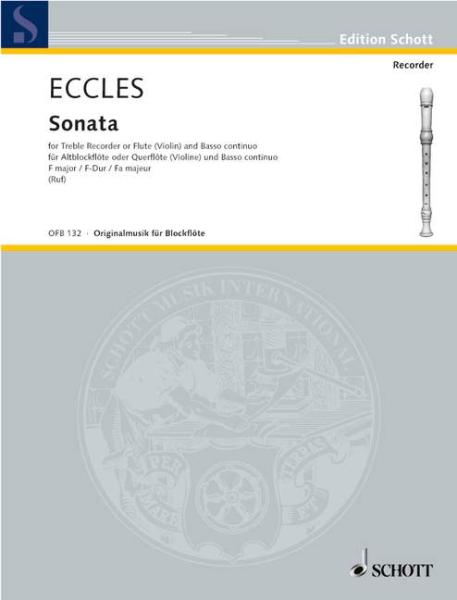 Eccles Henry: Sonate F-Dur