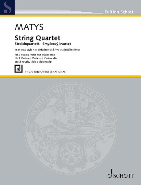 Matys, Jirí: Streichquartett