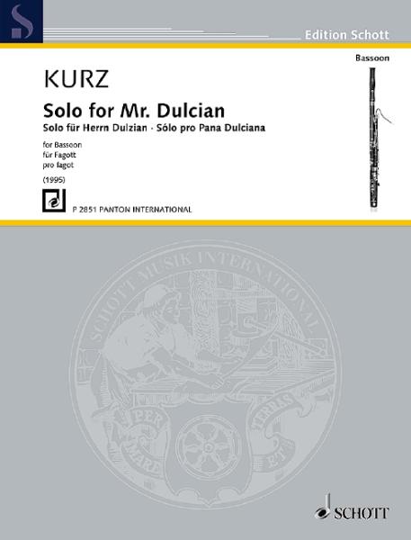 Kurz, Ivan: Solo für Herrn Dulzian