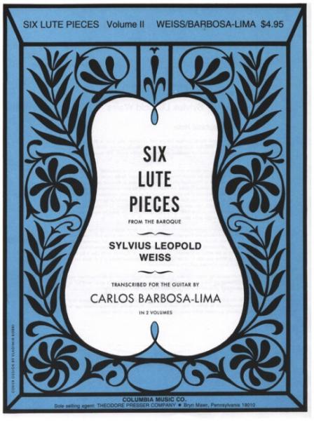 Weiss, Silvius Leopold: Six Lute Pieces