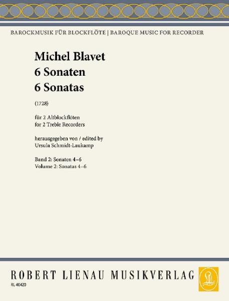 Blavet Michael: 6 Sonaten Bd 2