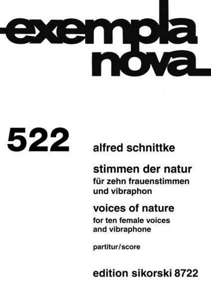 Schnittke Alfred: Stimmen der Natur