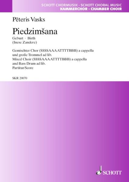 Vasks, Peteris (1946): Piedzimsana