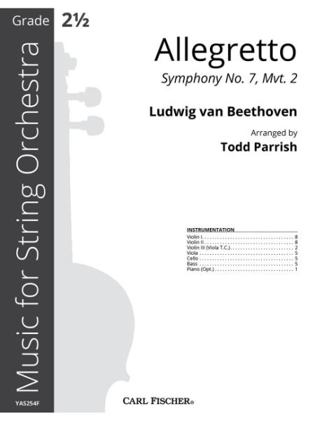 Beethoven, Ludwig van: Allegretto