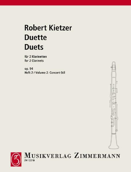 Kietzer Robert: Duette 2 op 94