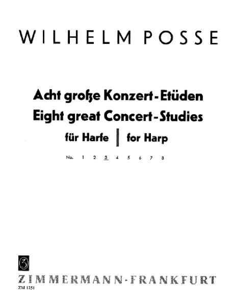 Posse Wilhelm: Etüde 3